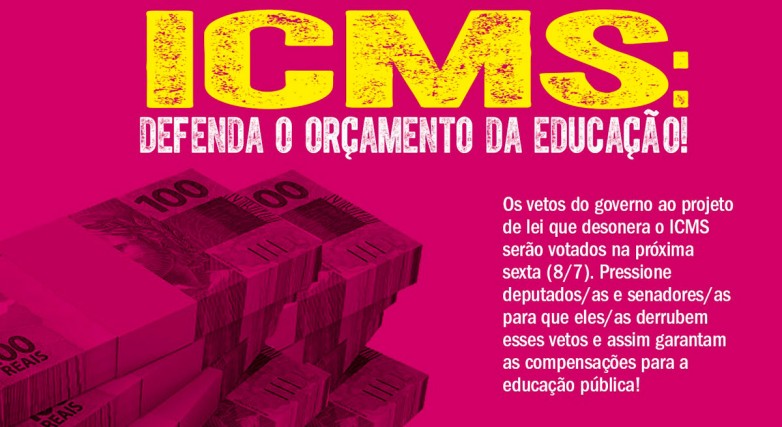 FETEMS repudia diminuição do repasse do ICMS para Educação