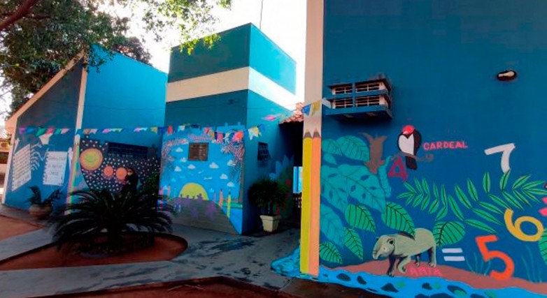 Escola Marisa Scaff é revitalizada por ação voluntaria de mãe de aluno