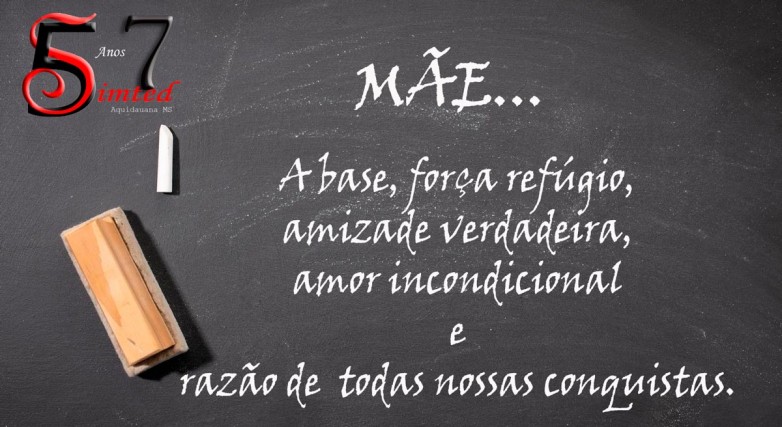 FELIZ DIA DAS MÃES!