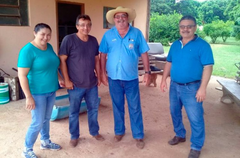 Escola Pantaneira em Aquidauana recebe visita da Secretaria de Educação