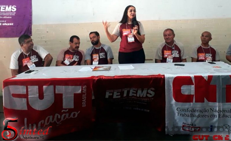 SIMTED Aquidauana realiza Seminário de Formação Sindical