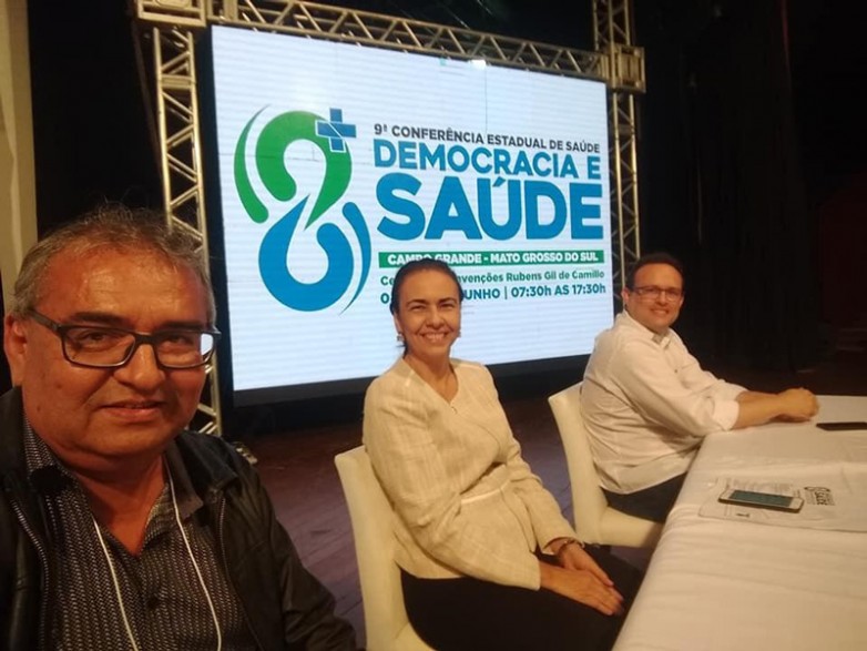 Florêncio Garcia Escobar participa da 9ª Conferência Estadual de Saúde de Mato Grosso do Sul